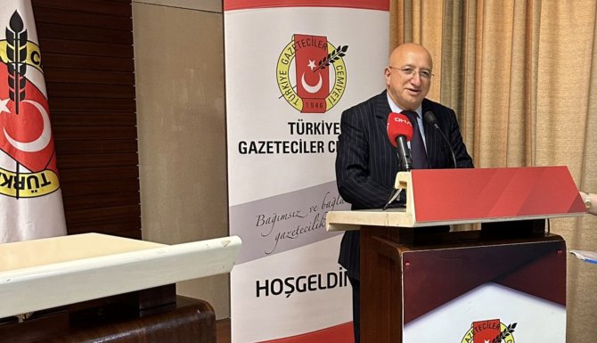 Türkiye Gazeteciler Cemiyeti'nde başkanlık devir töreni