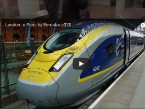 London to Paris by Eurostar e320