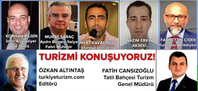 Özkan Altintaş, Fatih Cansızoğlu Kruvaziyer Turizmini konuşuyor